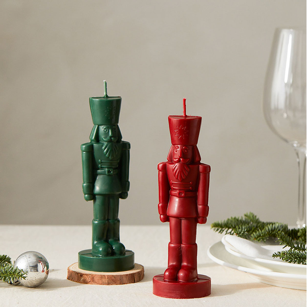 Soap Making Scents - Large Nutcracker Soldier Plastic Candle Mold