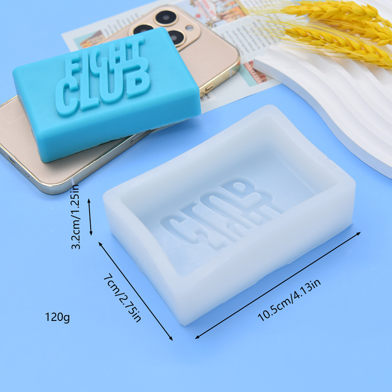 Fight Club Soap Silicone Mold  - Soap Making Fight Club recension och pris