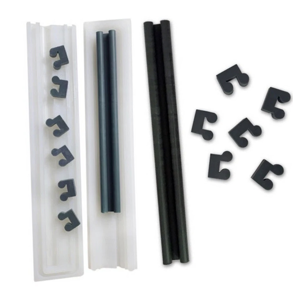 Guitar Violin Tube Soap Mold M - Soap Making Process recension och pris