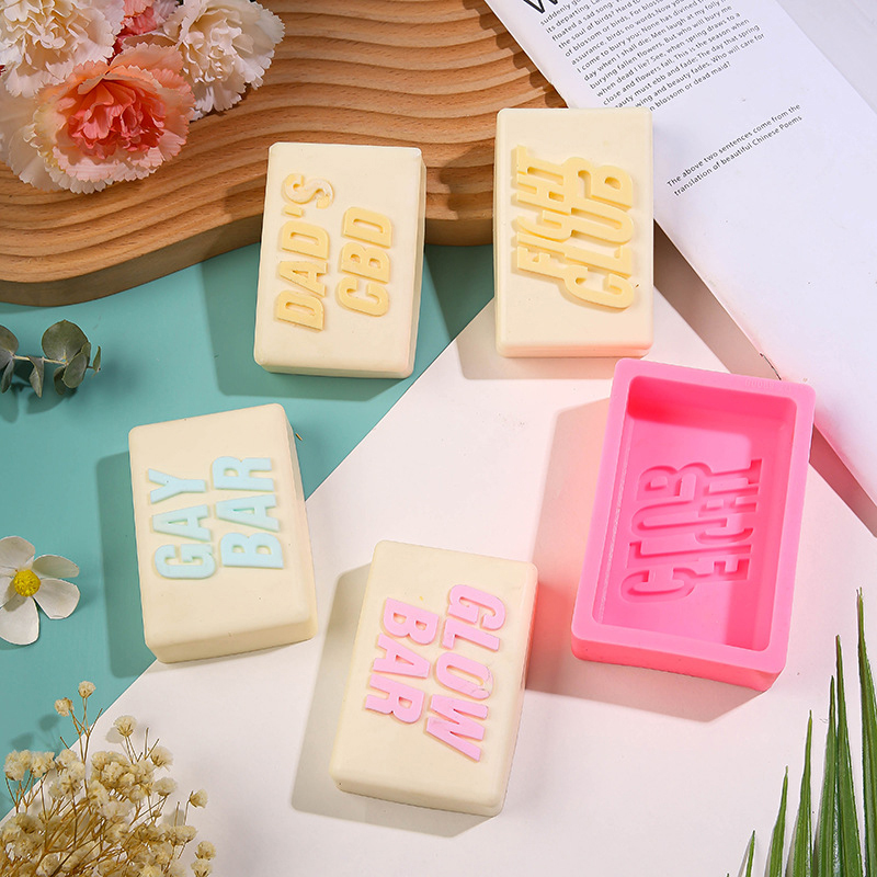 Fight Club Letters Soap Silico - Soap Making Fight Club recension och pris