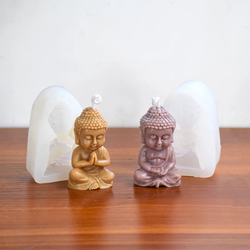 3D Buddha Silicone Candle Mold - Soap Making Process recension och pris